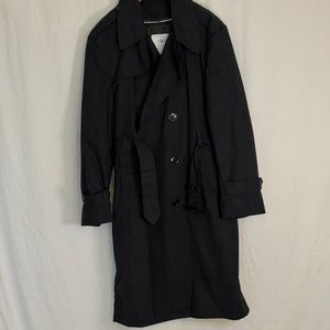 DPSC by American Apparel All Weather Army Black Trench Coat